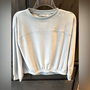 Girl’s Zella Velour sweater